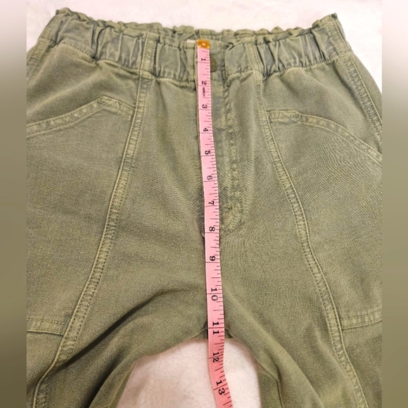 Mother The Springy Ankle Loden Frost Green Cargo Size 26 - Picture 10 of 14